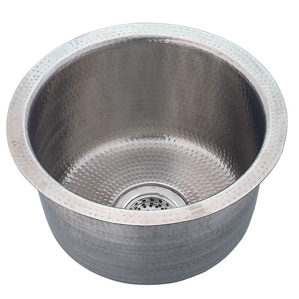 Nantucket RS15-UB 15" Hand Hammered Round Sink