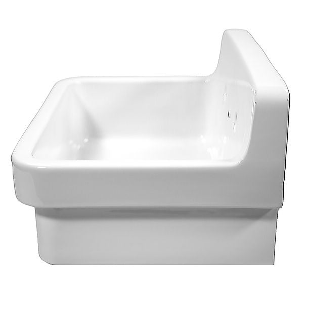 Nantucket 23.5" High Density Ceramic Utility/Laundry/Bar/Kitchen Sink