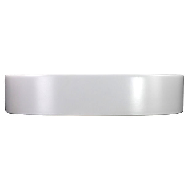 Nantucket Orta Italian Fireclay Vanity Sink - Matte White