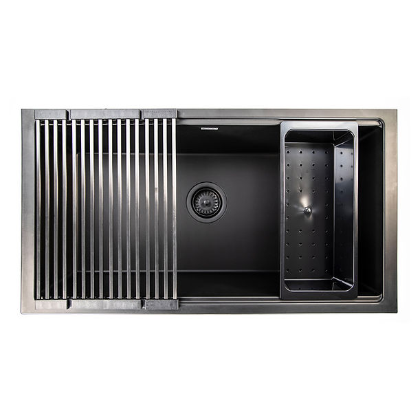 Nantucket Plymouth Collection Granite Composite Workstation sink