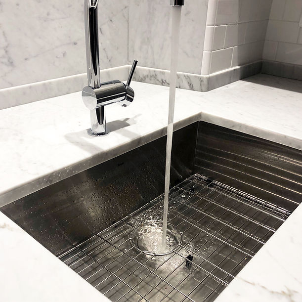 28" Pro Series Large Rectangle Single Bowl Undermount Zero Radius Stainless Steel Kitchen Sink
