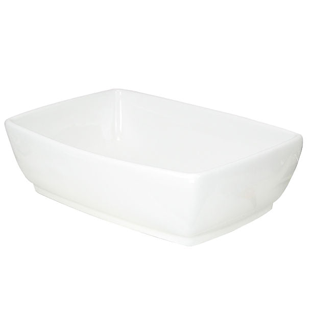 Nantucket Rectangle White Vessel Sink NSV1913