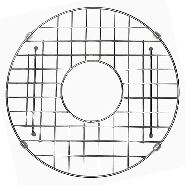 Stainless Steel Bottom Grid Designed to fit the Hyannis-18 and Hyannis-18MB Round Bar Sinks