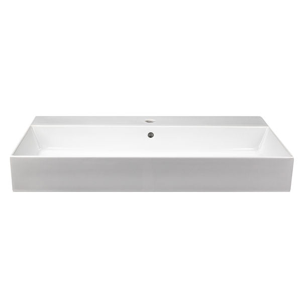 Nantucket 36" Fireclay Wallmount/Console Mount Bathroom Sink
