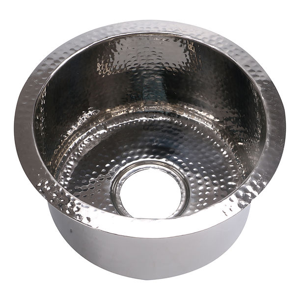 Nantucket RS15-UB 15" Hand Hammered Round Sink