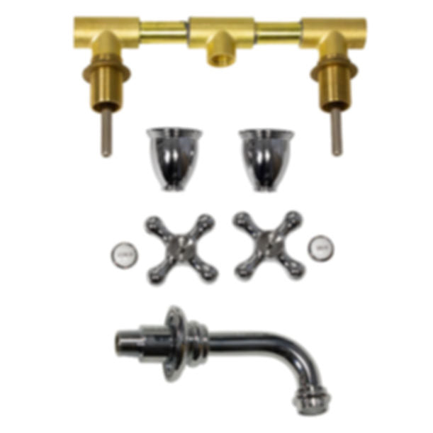 Victorian Collection Bathroom Faucet with Short Spout