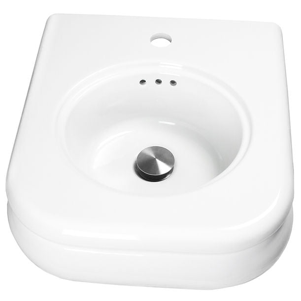 Victorian Collection Fine Fireclay 16.5" Wallmount Sink