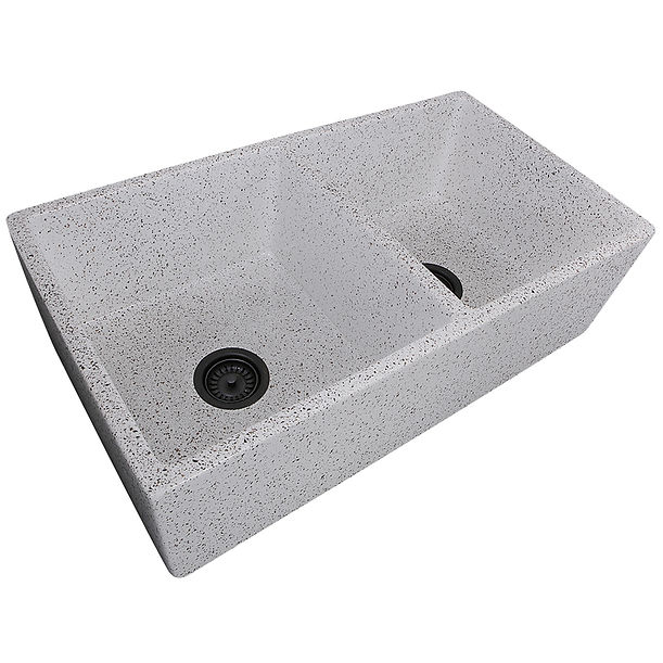 Nantucket Double Bowl Farmhouse Fireclay Sink