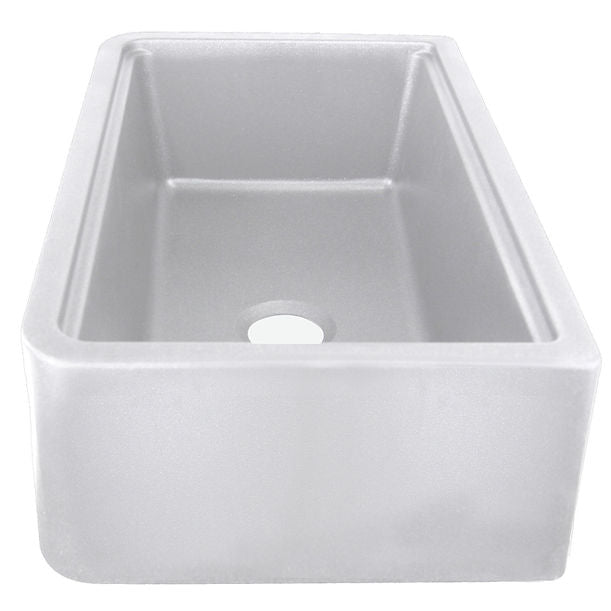 Nantucket 33" Reversible Workstation Granite Composite Apron Sink with Accessory Pack