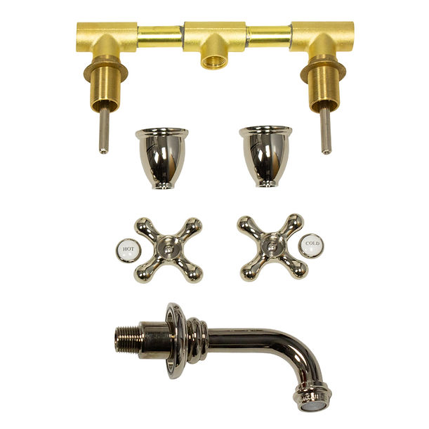 Victorian Collection Bathroom Faucet with Short Spout