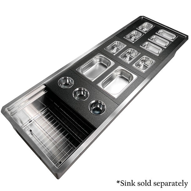 Nantucket - Prep Station 5 Piece Condiment Server