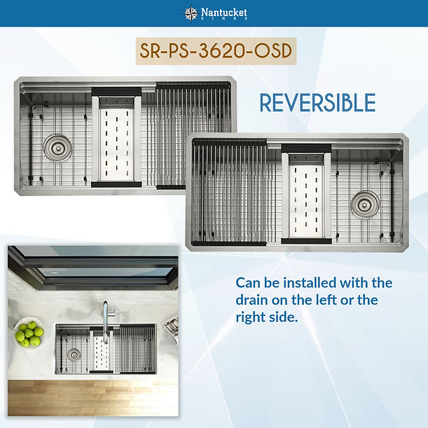 16 Gauge 304 Stainless Zero Radius Rectangle Undermount Sink With Specially Designed LedgesIncludes Bottom Grid, Colander and RUM OSD