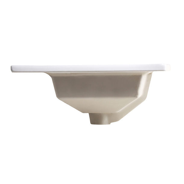 Nantucket 23" 1-hole Rectangular Drop-In Ceramic Vanity Sink DI-2320-R1