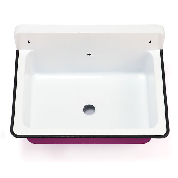 wallmount bucket sink Overflow