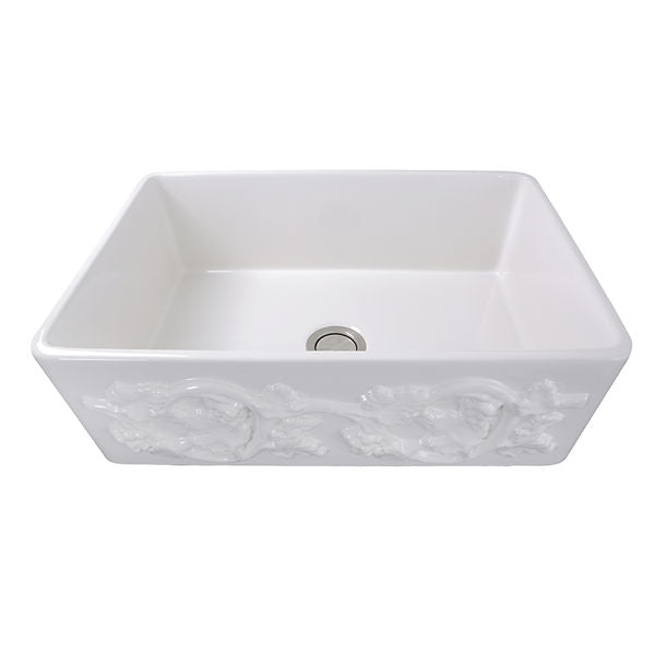 Nantucket 30" Farmhouse Fireclay Sink