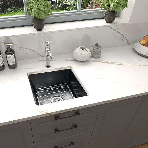 Nantucket 18" Undermount Fireclay Kitchen Sink Wellfleet