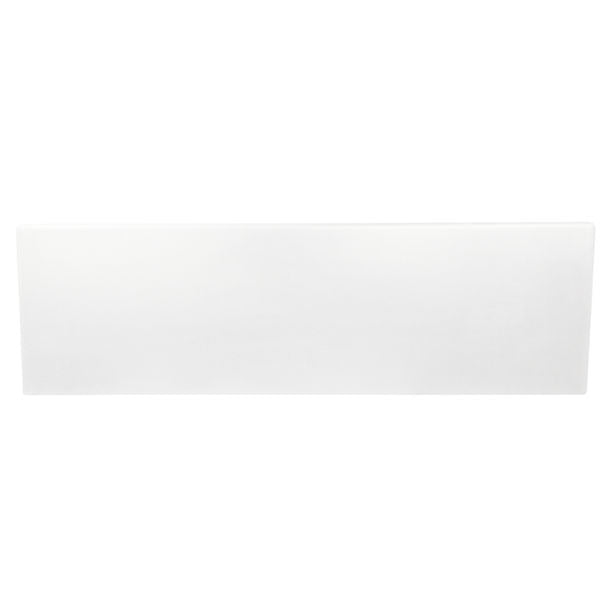 Nantucket 30" White Fireclay Farmhouse Sink Offset Drain - Made In Italy