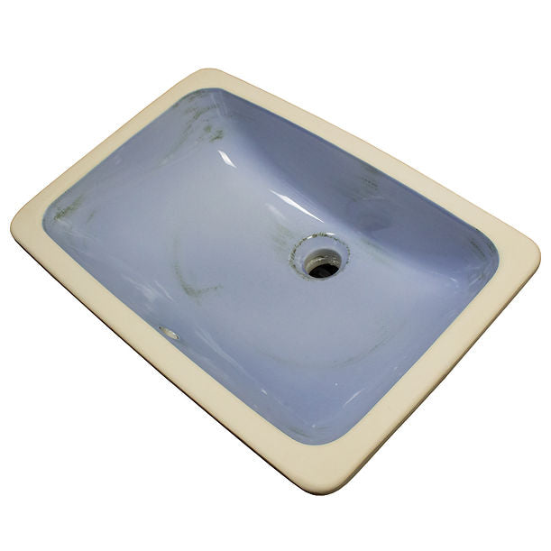 Nantucket Siracusa Italian Fireclay Undermount Vanity Sink