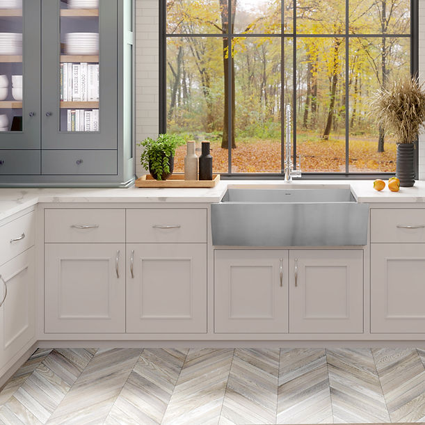 Nantucket Apron332010-16 - 33" Pro Series Single Bowl Farmhouse Apron Front Stainless Steel Kitchen Sink