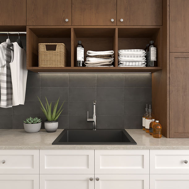 Nantucket 25"" single bowl granite composite sink