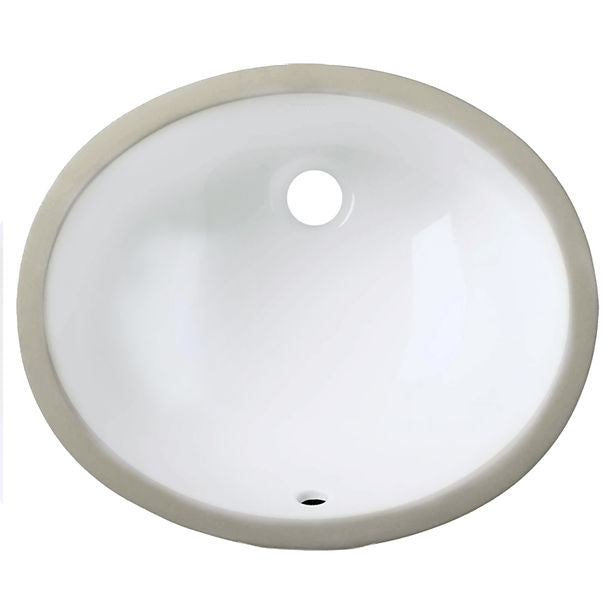 Nantucket 15" X 12" Undermount Ceramic Sink