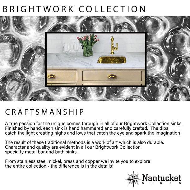Nantucket REHC - 17" X 14" Hammered Copper Rectangle Undermount Bathroom Sink, 1.5" Drain