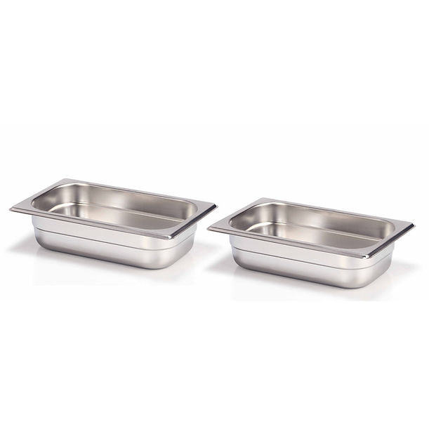 Nantucket - Black HDPE Cutting Board with Stainless Steal Bins