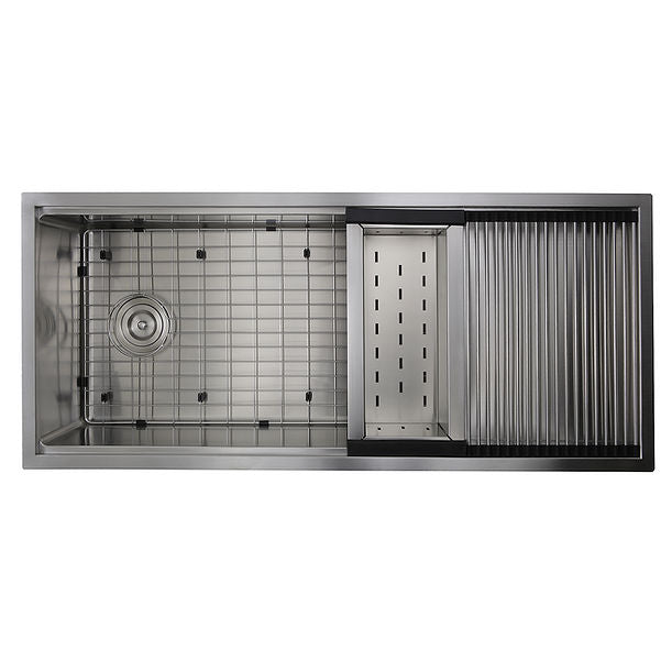 Small Radius Undermount Prep Station Sink