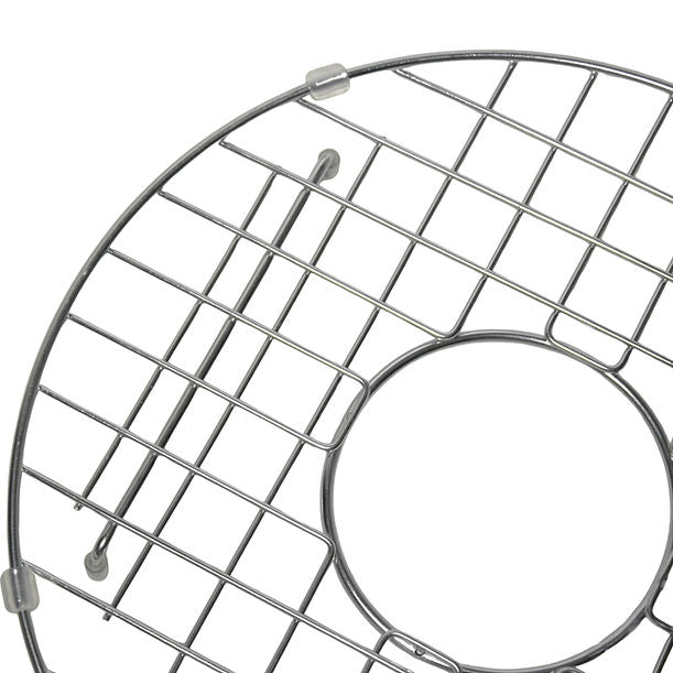 Stainless Steel Bottom Grid Designed to fit the Hyannis-18 and Hyannis-18MB Round Bar Sinks