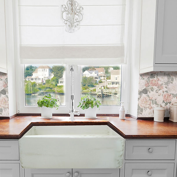 Nantucket 30" Farmhouse Fireclay Sink
