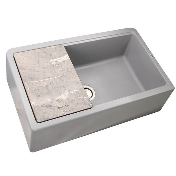 Nantucket - 33" Prep Station Reversible Granite Composite Sink