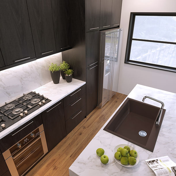 Nantucket 33" Dual-mount Granite Composite Sink
