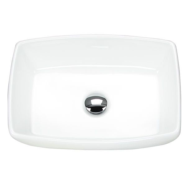 Nantucket Rectangle White Vessel Sink NSV1913