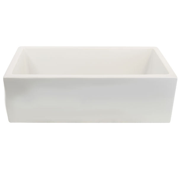 Orleans Collection Italian Fireclay 33" Fireclay Farmhouse Sink