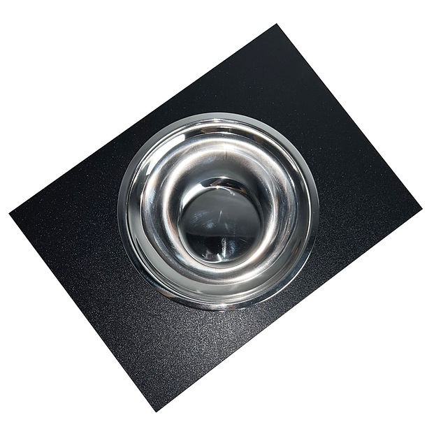 Nantucket - Black HDPE cutting board with Stainless Steal Colander