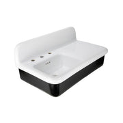 Nantucket Fireclay 30s Style Sink with integral Ledge