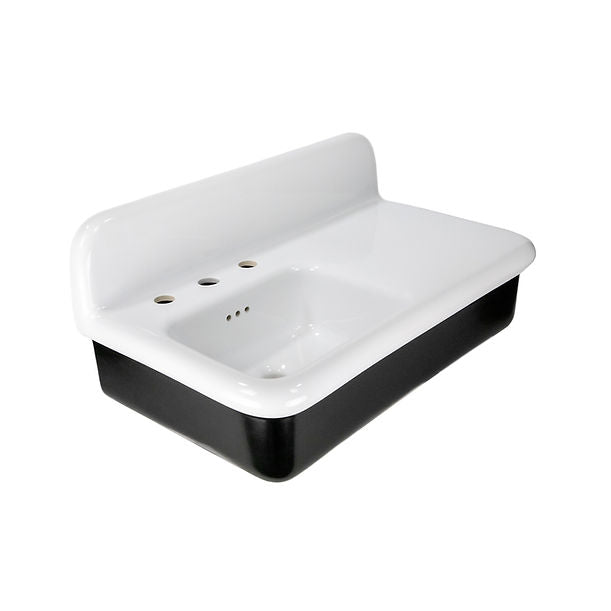 Nantucket Fireclay 30s Style Sink with integral Ledge