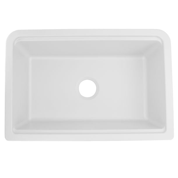 Nantucket 30" Reversible Workstation Granite Composite Apron Sink with Accessory Pack