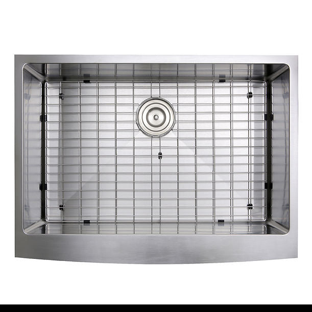 Nantucket Apron302010SR-16 - 30" Pro Series Single Bowl Farmhouse Apron Front Stainless Steel Kitchen Sink