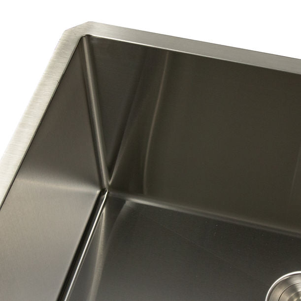 30" Stainless Steel Laundry Sink with 12" bowl depth