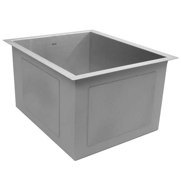 Nantucket ZR1815 - 15" Pro Series Rectangle Undermount Zero Radius Stainless Steel Bar/Prep Sink