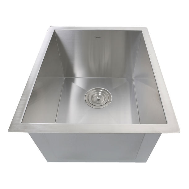 Nantucket ZR1815 - 15" Pro Series Rectangle Undermount Zero Radius Stainless Steel Bar/Prep Sink