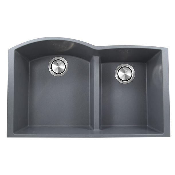 Nantucket 60/40 Double Bowl Undermount Granite Composite