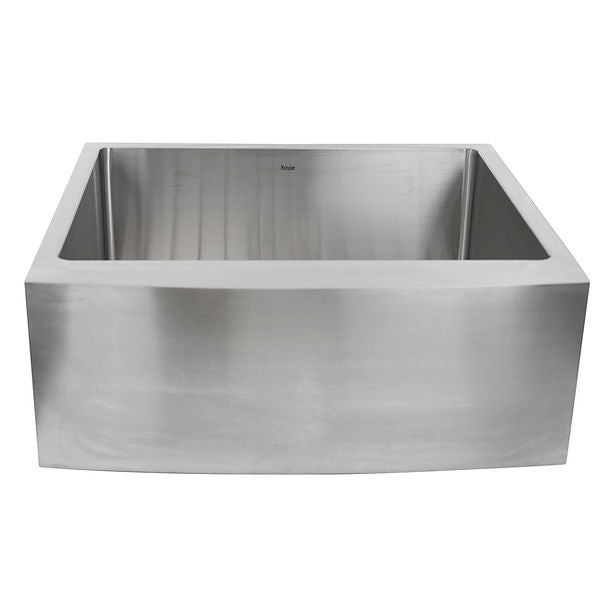 Nantucket Apron2420SR-16 - 24" Pro Series Single Bowl Farmhouse Apron Front Stainless Steel Kitchen Sink