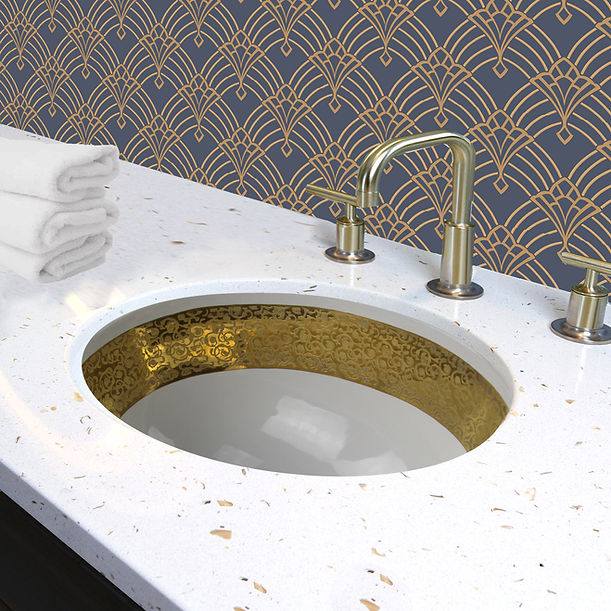 Nantucket Anzio Italian Fireclay Vanity Sink