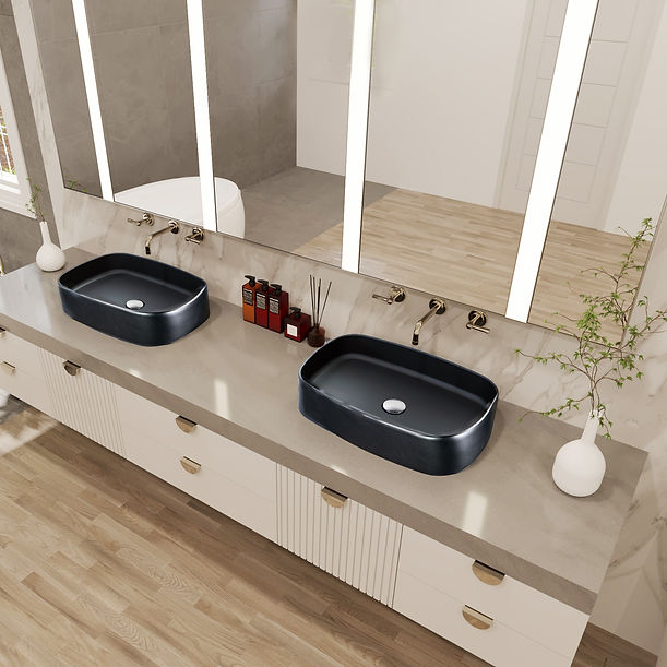 Nantucket Italian Fireclay Rectangular Vanity Sink