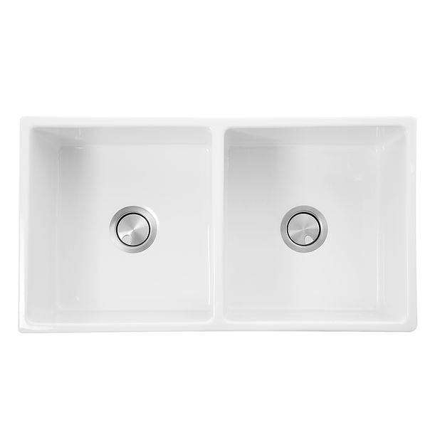 Nantucket Double Bowl Farmhouse Fireclay Sink
