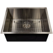 Nantucket AW2318-16 All Weather Rectangle Single Bowl Undermount Small Radius Corners Stainless Steel Kitchen Sink