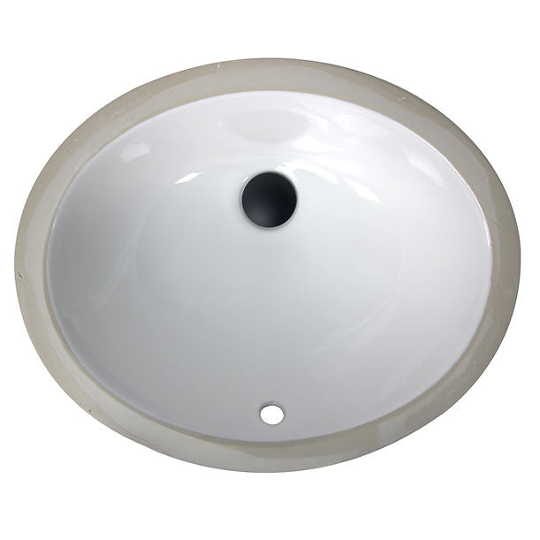 Nantucket 15" X 12" Undermount Ceramic Sink