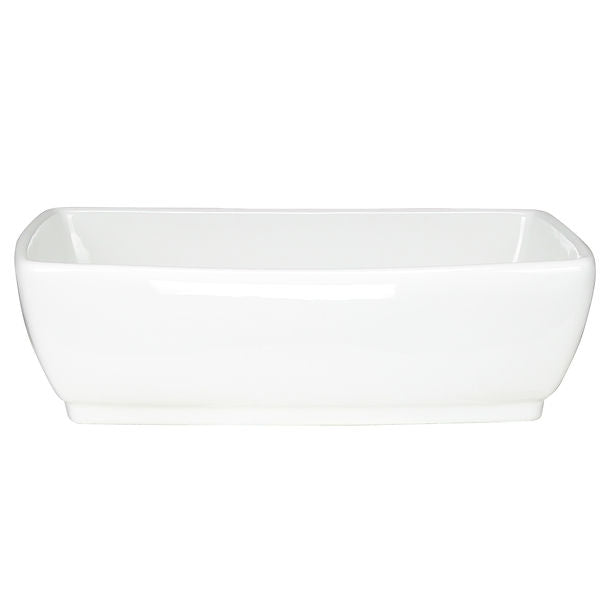 Nantucket Rectangle White Vessel Sink NSV1913